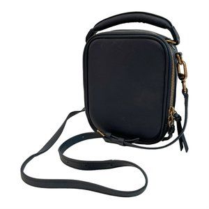 J. Crew - Mini Satchel Cross-Body Purse, Dark Blue